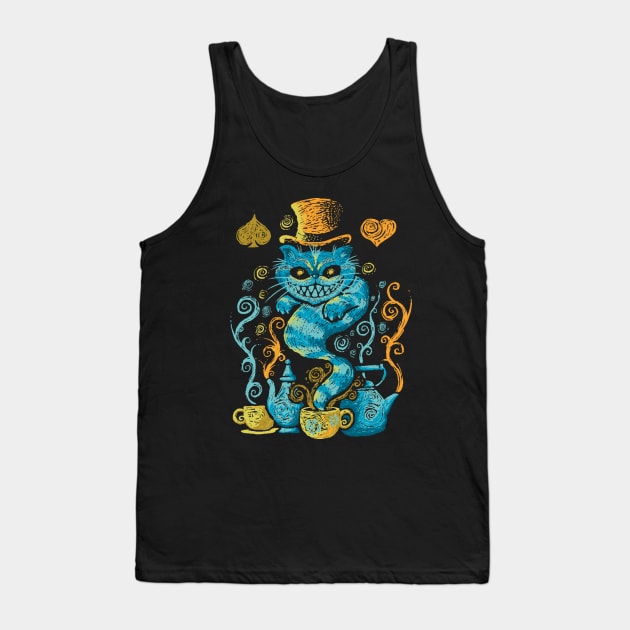 WonderCat Impressions Tank Top by LetterQ